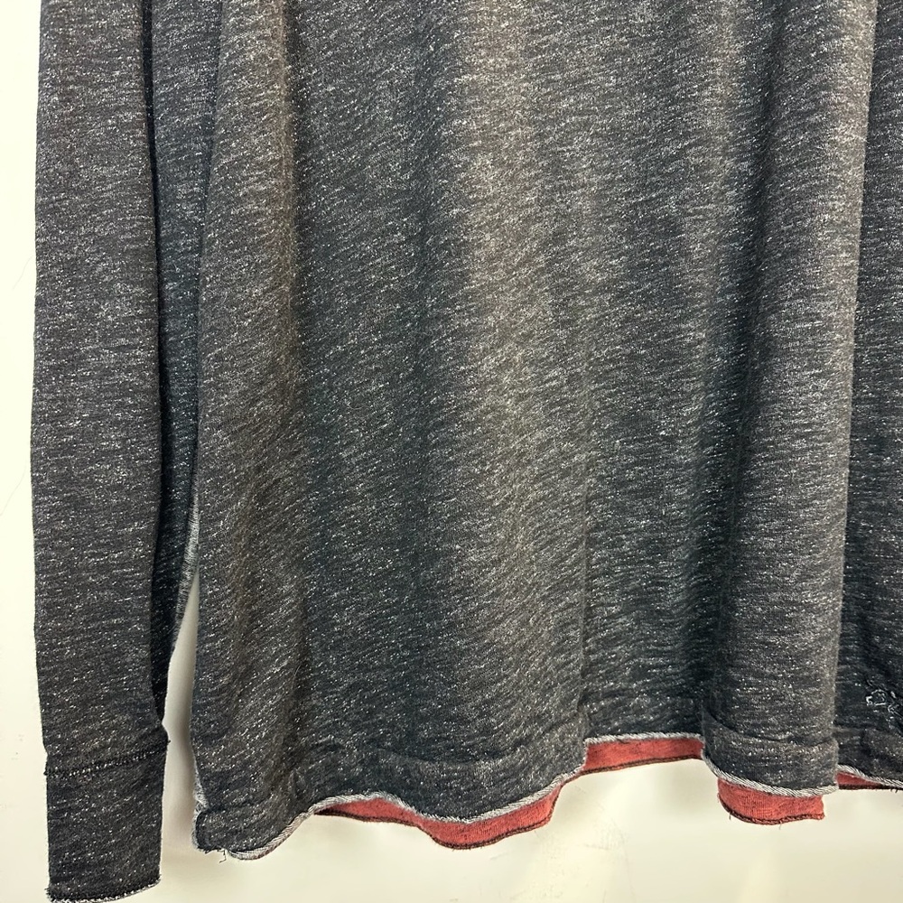 32 Bar Blues The Shake Slub Henley Grey XXL - Picture 5 of 11
